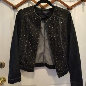 Baccini Dark Denim Jacket